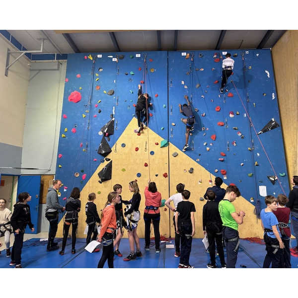 Compétition district Escalade - Collège Chateaubriand